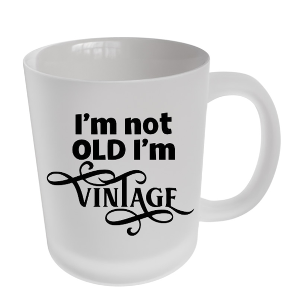 Birthday Vintage - Frosted mug