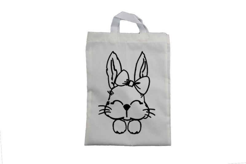 Bow Easter Bunny - Easter Bag
