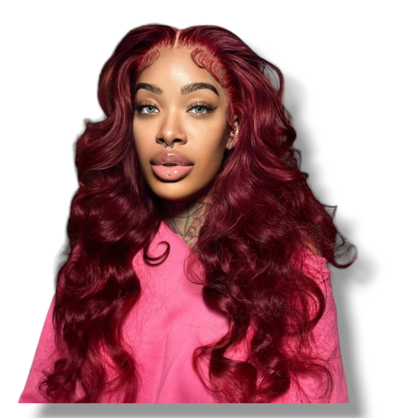 99J Body Wave Full Frontal Brazilian Hair Wig 22