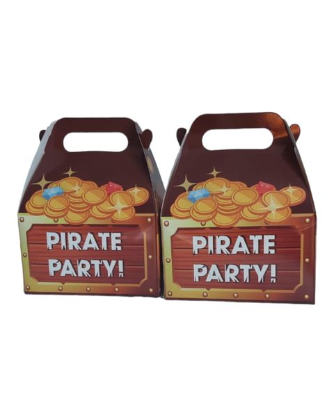 Pirate Party Boxes -Set of 12