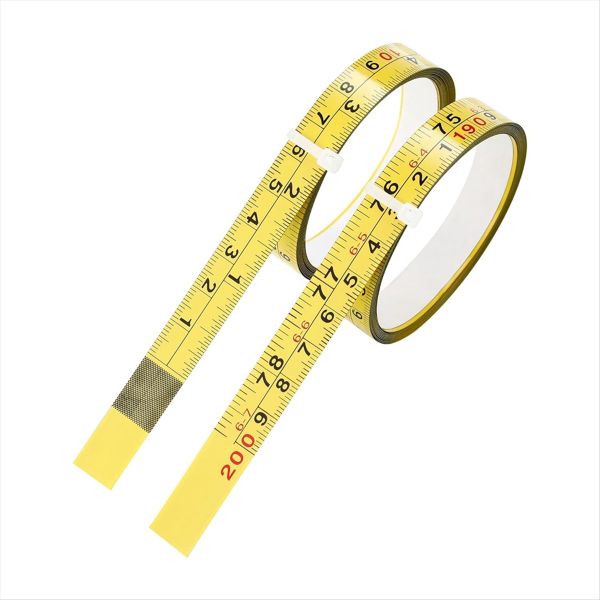 Right To Left Reading 200Cm/78-Inch Imperial And Metric Ruler Tape