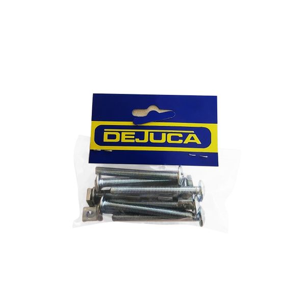 Dejuca - 10 Piece - Gutter Bolt &amp; Nut - 60mm