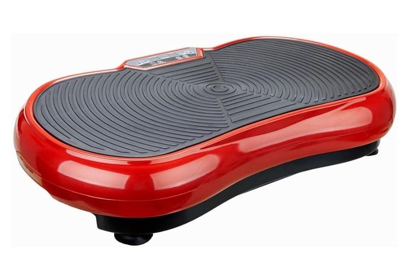 Vibration Platform - Fitness Trainer with 99 Speed Levels &amp; Resistance Band