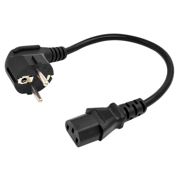 Eu Power Cable C13 For Pc Computer Monitor Printer Tv(0 3M Eu Plug)