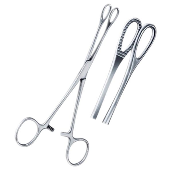 Forceps Holding Swab