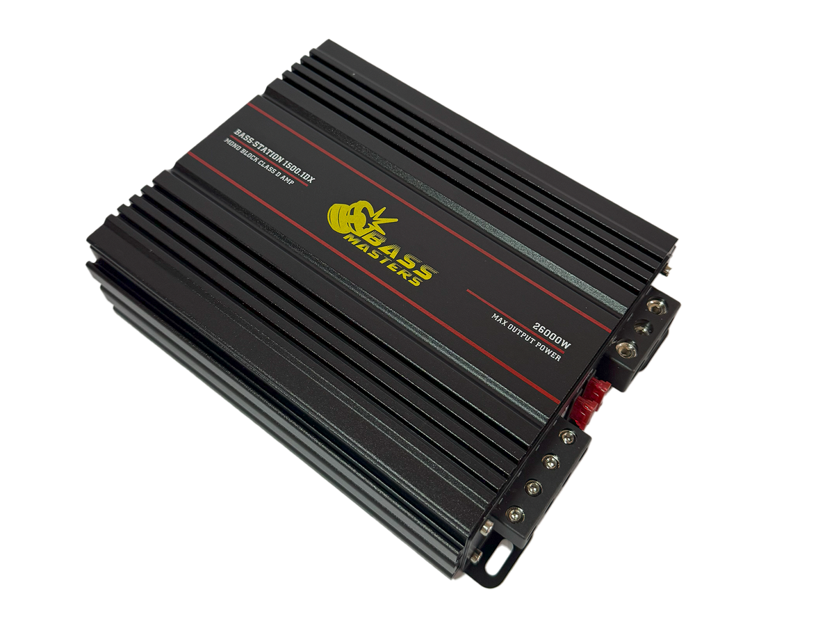 BASSMASTERS BASS-STATION 1500.1DX Monoblock Amplifier 26000W