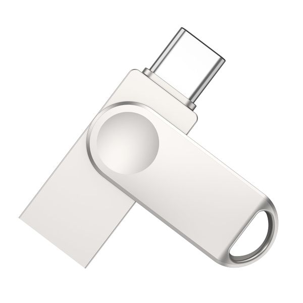 128GB USB C Dual Flash Drive 2 in 1 OTG USB 3.0 Type-C Thumb Drive