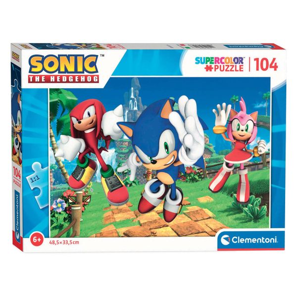Clementoni 104 Piece Puzzle Sonic