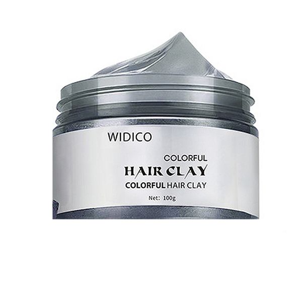Hair Colour wax - Temporary hair Colouring clay Pomade-Haze ash