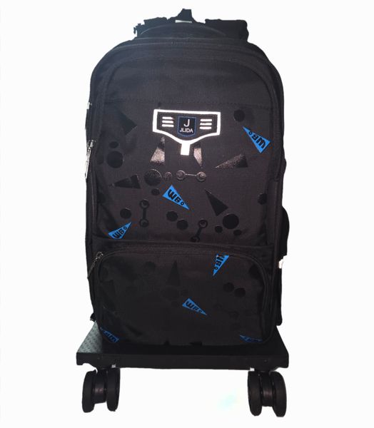 Boys Backpack School Bag with Trolley Wheels and its Waterproof Wheel Bag