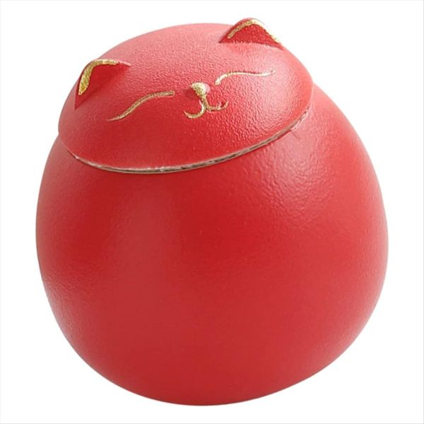 Ceramic Airtight Jar Tea Storage Cat Shape C