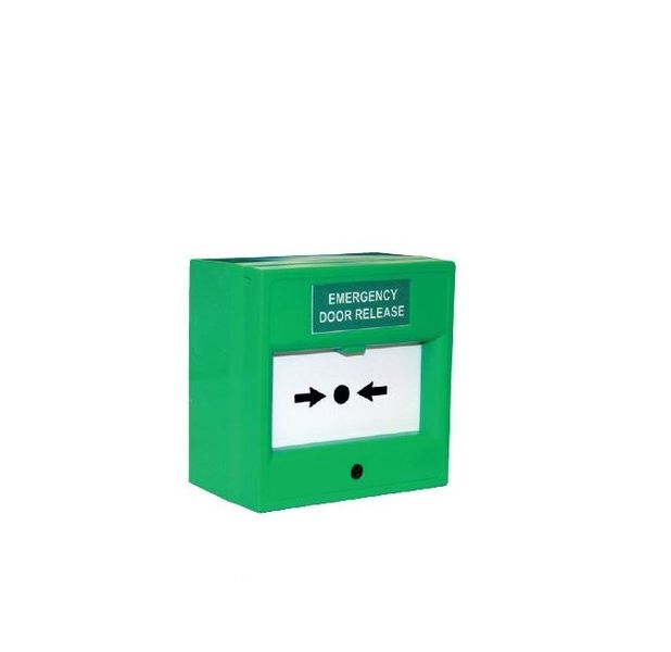 Manual Emergency Door Release Call Point (Green)