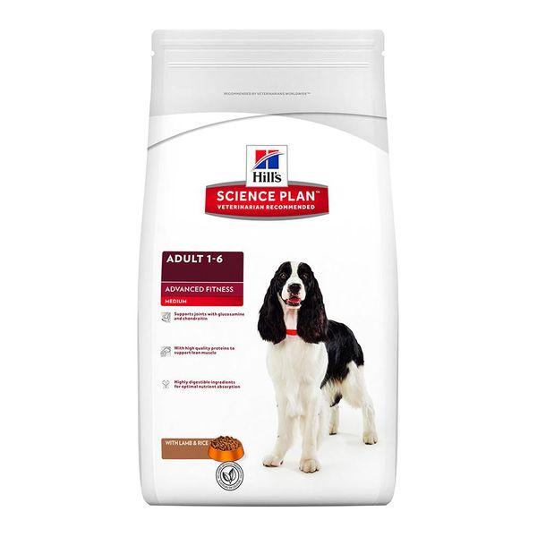 Hills Medium Adult Lamb with Rice 12kg