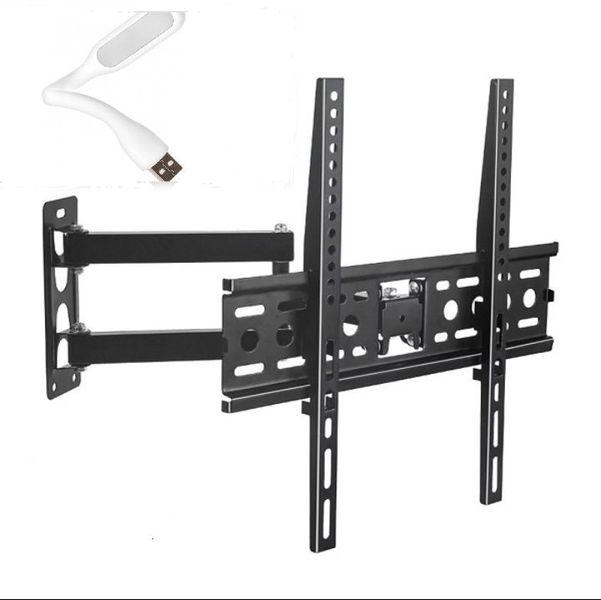 NS-814 Full Motion TV Bracket Wall Mount 26-55 Inch With LED USB Light