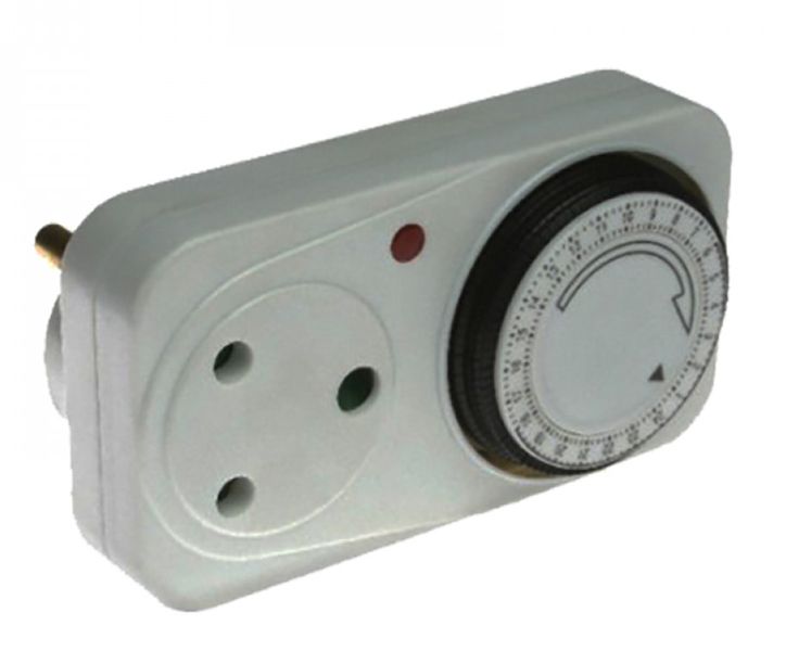 Plug Timer 24hr 16A 230V