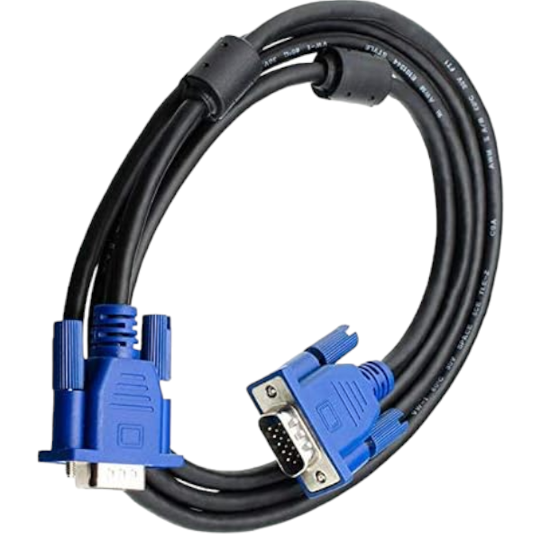 High Quality VGA To VGA Cable - 3M - Black And Blue