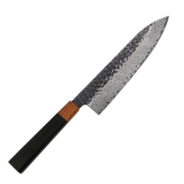 Lifespace Japanese 'Chef' vg10 Damascus Steel Bunka Cleaver