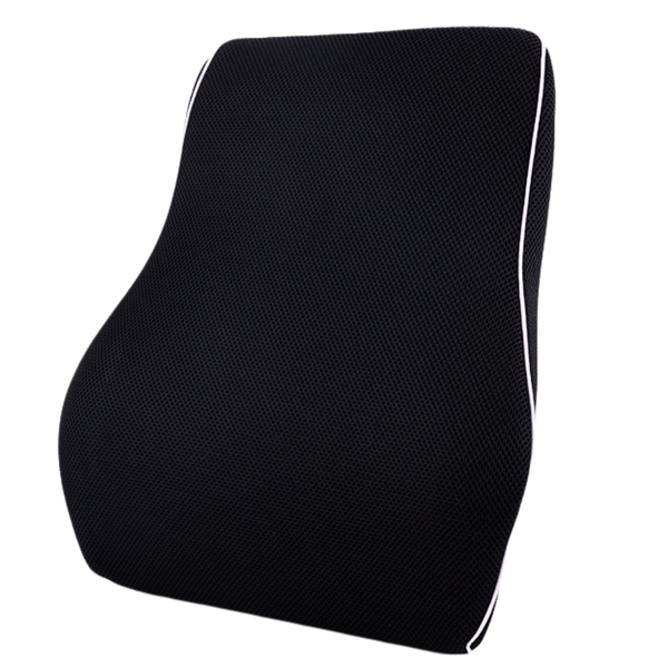 Arfast - Back Memory Foam Lumbar Support Seat Cushion for Car &amp; Office
