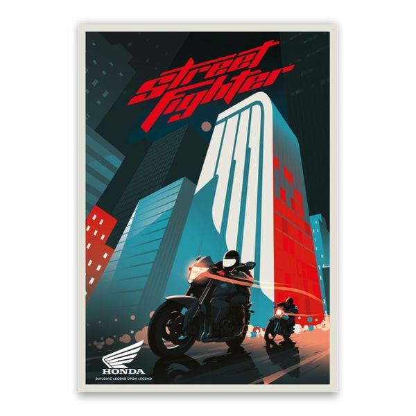 Street Fighter Poster - A1