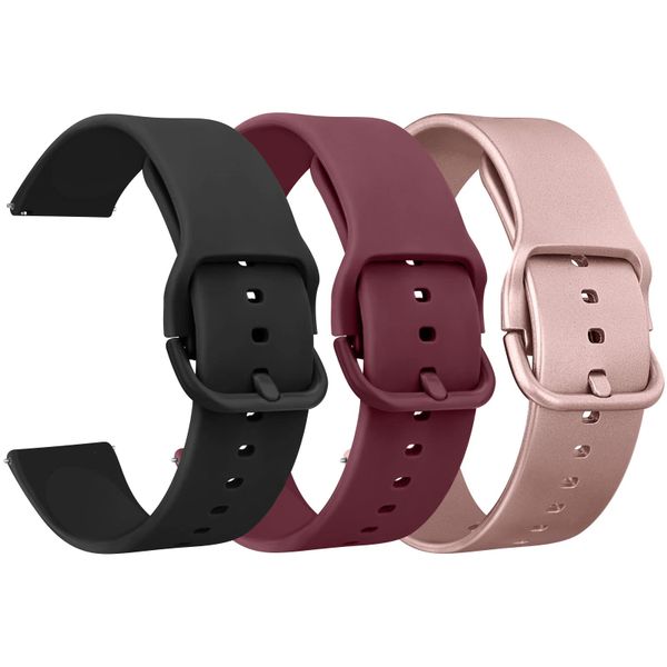The Silicone Strap Is Soft And Compatible With Galaxy Watches 7/6/5/4