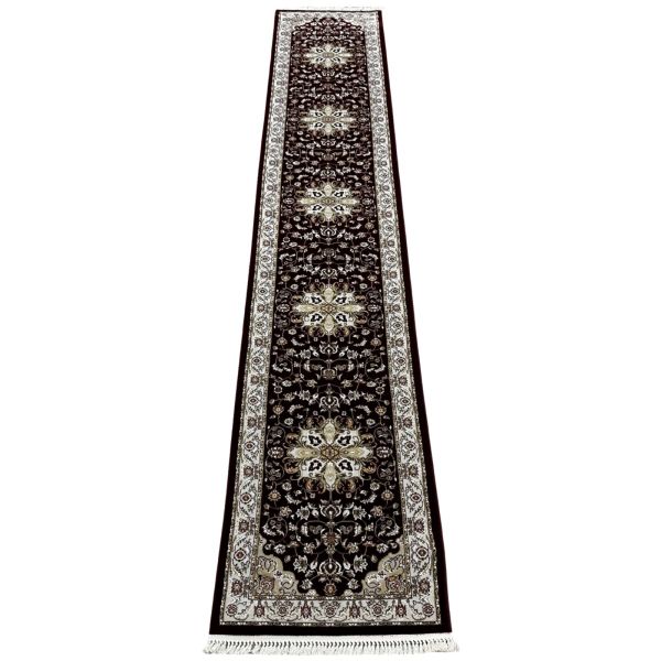 Royal Rugs - Beautiful Red Floral Long Hallway Runner Rug - 500 x 80 cm