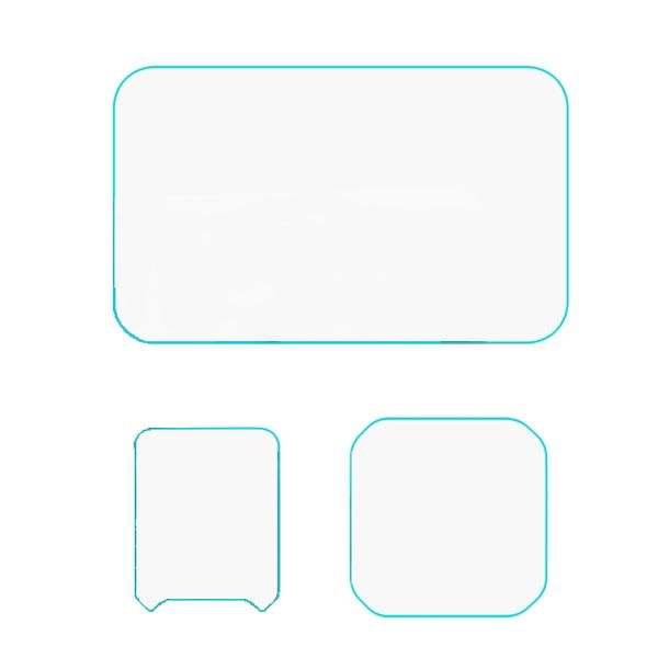 3 in 1 Glass Screen and Lens Protector Compatible with Insta360 Ace Pro 2
