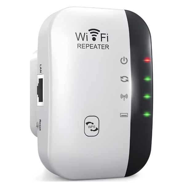 Bltunoed WiFi Signal Amplifier, 2.4GHz, 300Mbps, Effective Range 100 Meters