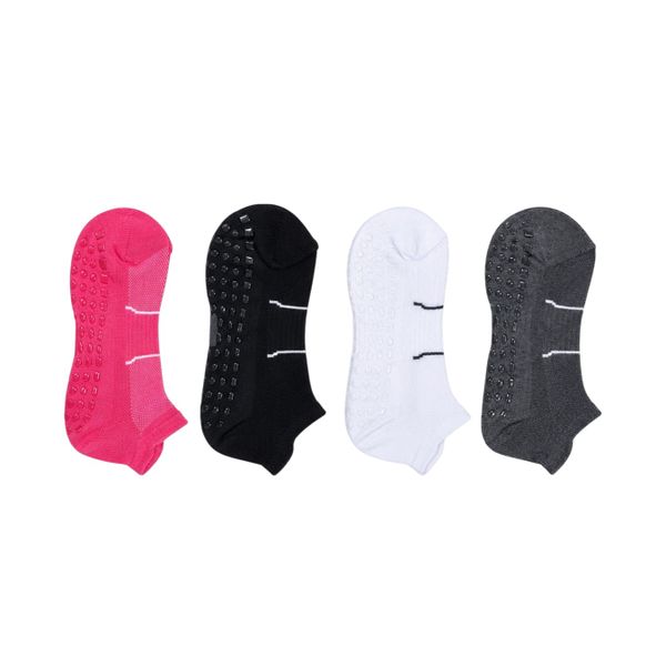 Women's Non-Slip Grip Ankle Socks (12 Pack)