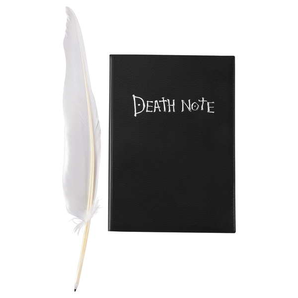 Anime Theme Death Note Cosplay Notebook 20.5cmx14.5cm +Quill