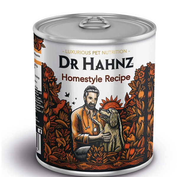 Dr Hahnz Dog Wet Food Homestyle Recipe (6 cans x 830g)