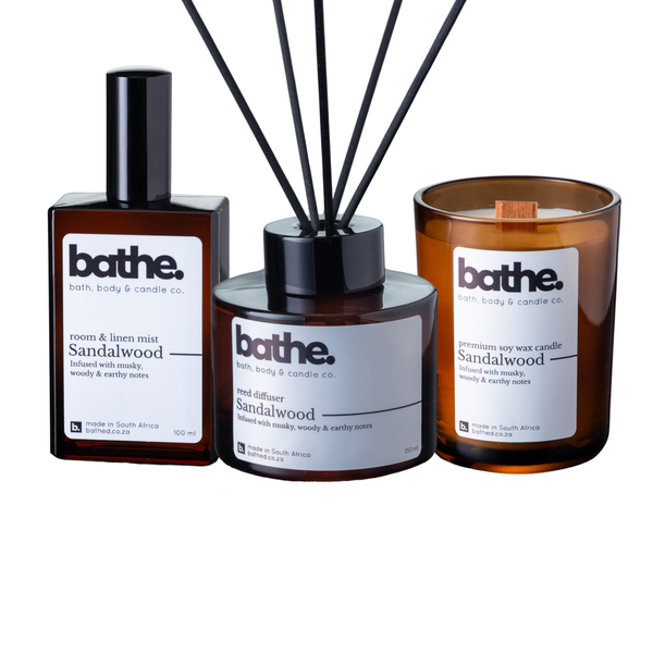 Sandalwood Home Fragrance Set