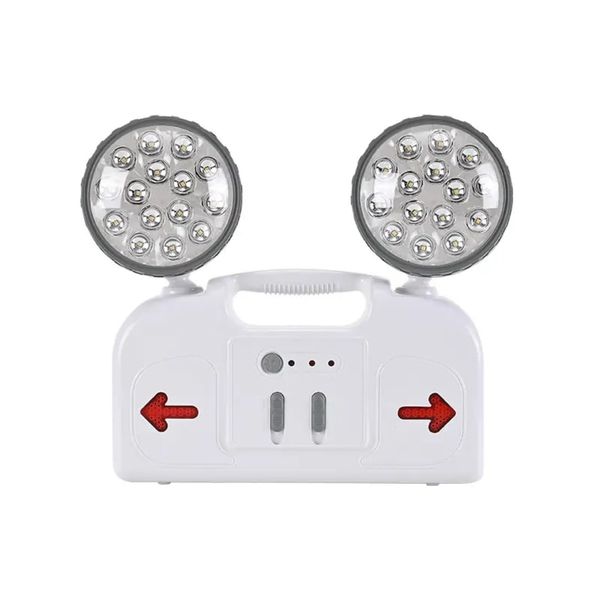 3.7V Lithium Battery Rechargeable Light Dual Head Emergency Light