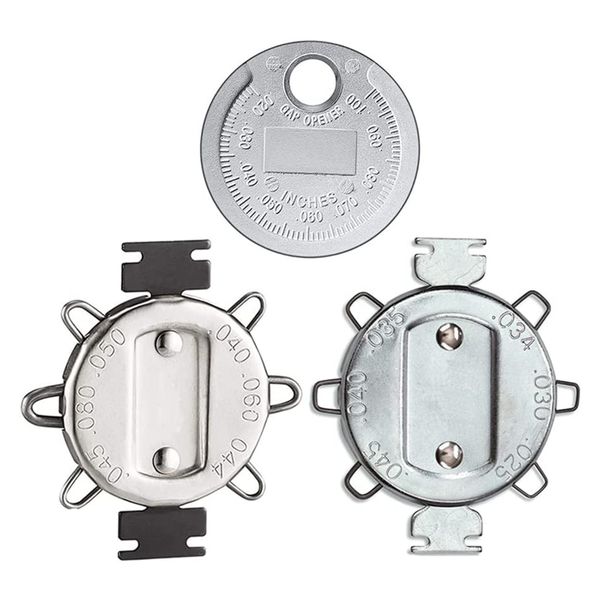 Spark Plug Space Gauge Measuring Tool - Inch and Metric ,3 Pack