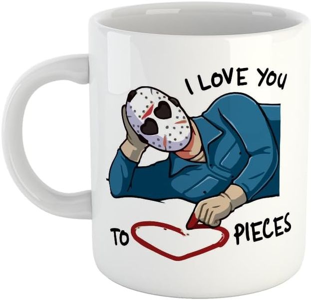 Love you to pieces- Father's day-Mother's day- Valentines-Charistmas Mug
