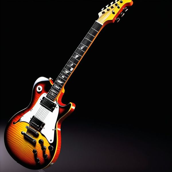 Canvas Wall Art - Electric Guitar 3
