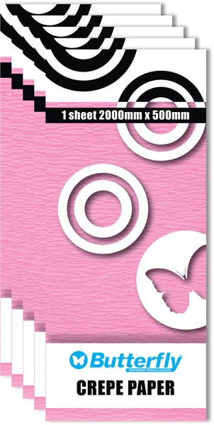Crepe Paper - 1 Sheet (2Mx500Mm) Magenta C05 X5