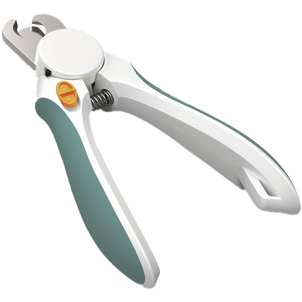 LED Pet Nail Clippers - Stainless Steel, Safety Guard, Dogs &amp; Cats