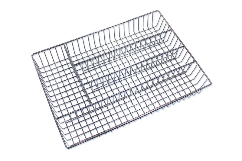 5 Compartment Wireline Drawer &amp; Countertop Cutlery Organizer Tray