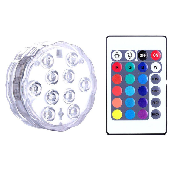 Waterproof Submersible LED Light With Remote Control- JG106