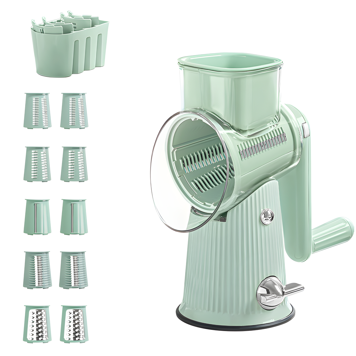 Vegetable Cutter Versatile Slicer & Chopper with Strong Suction Safe&Fast