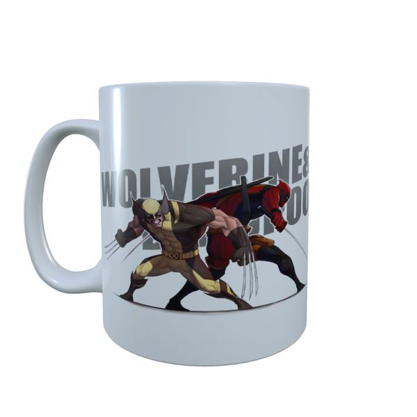 Back To Back - Deadpool X Wolverine Coffee Mug