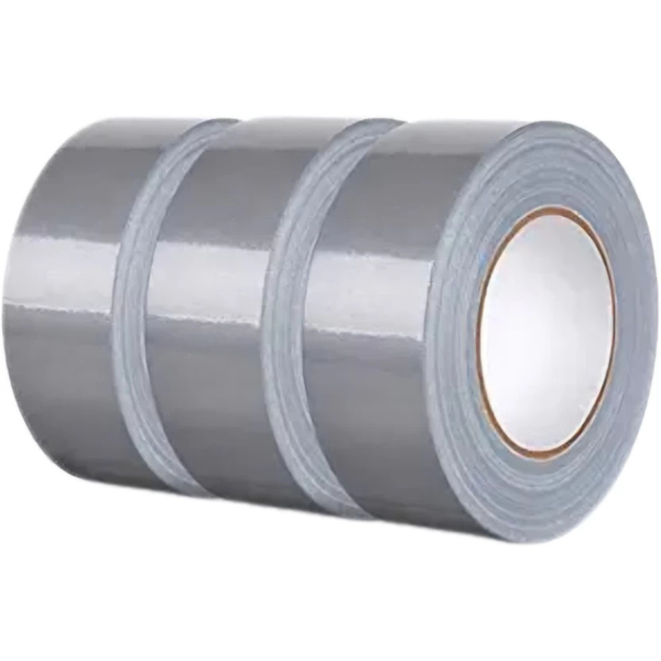 Duct Tape - 48 mm Wide, 914 cm (Silver, Pack of 3)