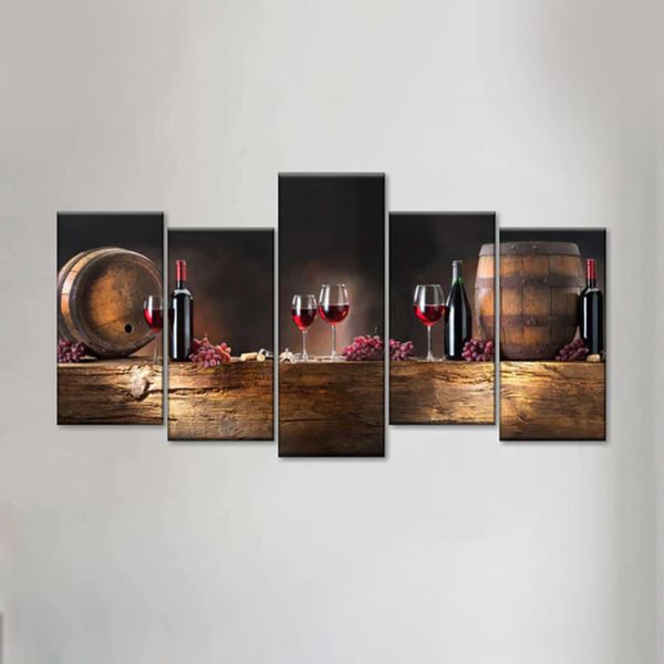 Wine Barrels Wall Art