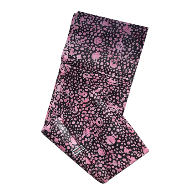 Bazin - Premium Hand-Dyed African Cotton Fabric with Vibrant Colors - Pink