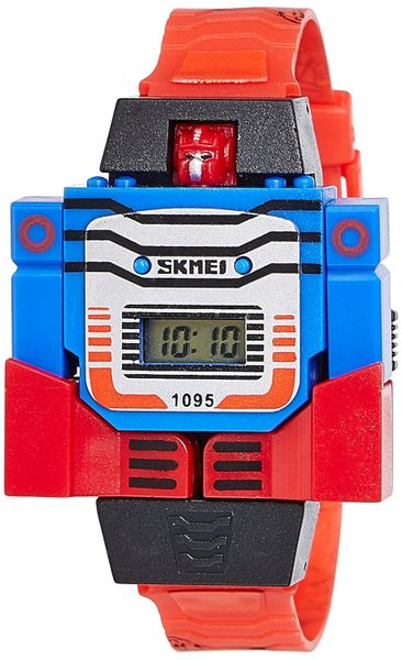 Transformers Optimus Prime Robot Watch for Kids - Digital Display, Durable