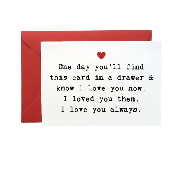 Express Love With a Heartfelt I Love You Card