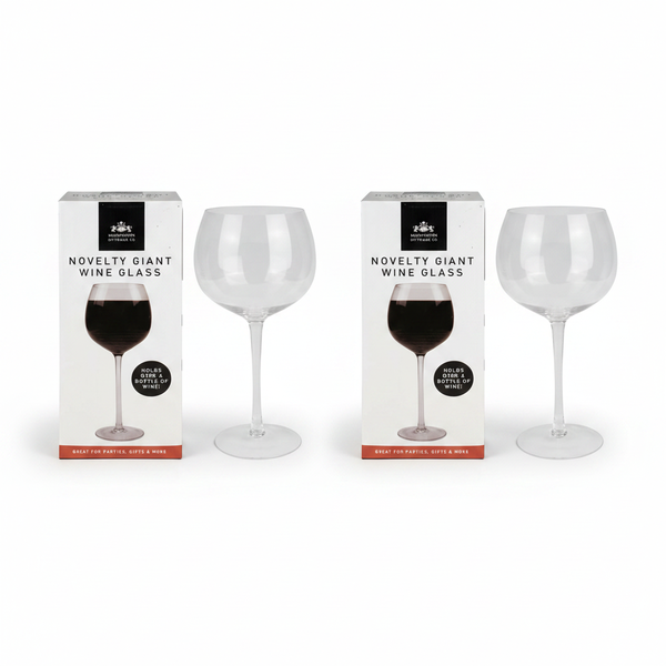 Giant Wine Glass 920ml - Oversized Wine Glass for Parties - 2 Pack