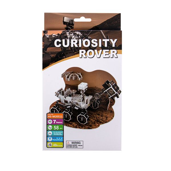 Curiosity Space Rover 3D Puzzle – 58 Piece