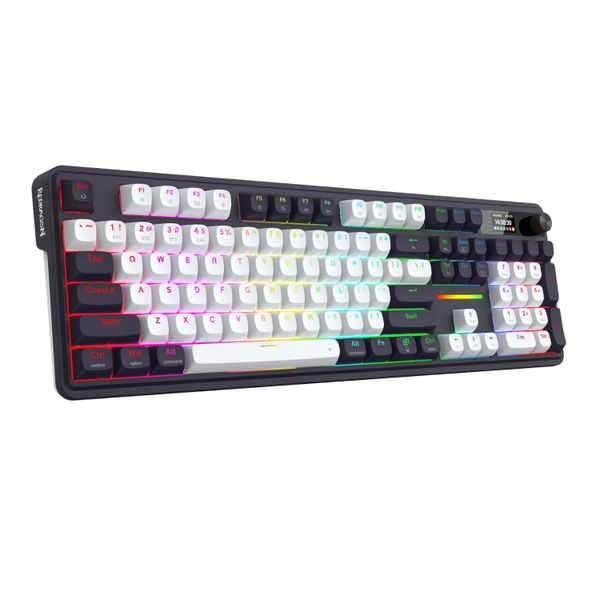 Redragon K762WB-RGB-PRO LCD Full-size Gasket Mechanical Keyboard