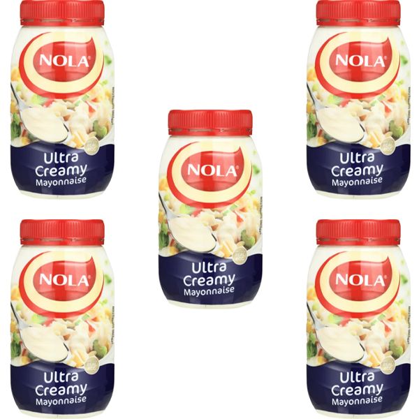 Nola Ultra Creamy Mayonnaise Jar - 5 x 730g